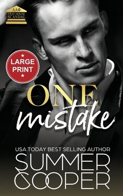 One Mistake: A Second Chance New Adult Romance (Large Print Hardback) by Cooper, Summer