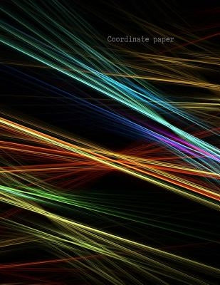 Coordinate paper: Quad Rule graph paper,8.5 x 11 (4x4 graph paper) 100 pages by Hoff, Christian P.