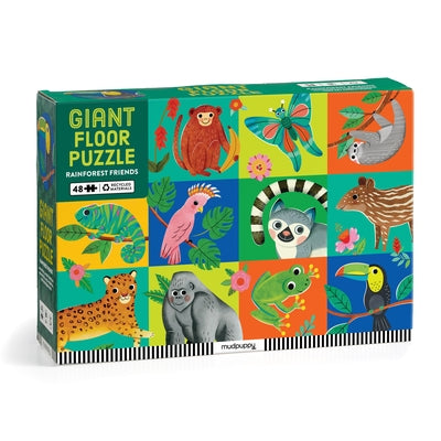 Rainforest Friends 48 Piece Giant Floor Puzzle by Mudpuppy