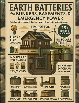Earth Batteries for Bunkers, Basements, and Emergency Power by Potton, Tim