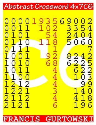 Abstract Crossword 4x7C6 by Gurtowski, Francis