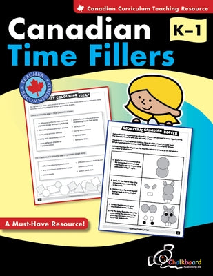 Canadian Time Fillers Grades K-1 by Turnbull, Demetra