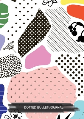 Abstract Multicolor - Dotted Bullet Journal: Medium A5 - 5.83X8.27 by Blank Classic