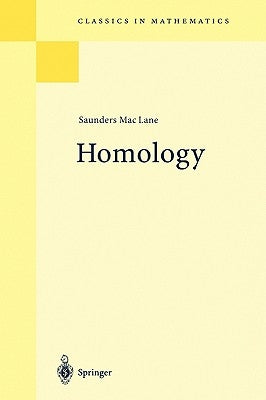 Homology by Maclane, Saunders
