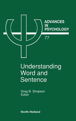 Advances in Psychology V77 by Simpson, Greg