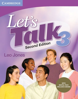 Let's Talk Level 3 Student's Book with Digital Pack by Jones, Leo