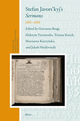 Stefan Javors kyj's Sermons by Brogi, Giovanna