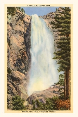 The Vintage Journal Bridal Veil Falls, Yosemite, California by Found Image Press