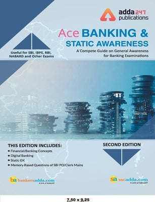 Ace Banking And Static Awareness Book (English Printed Edition) by Adda247