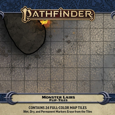 Pathfinder Flip-Tiles: Monster Lairs by Engle, Jason