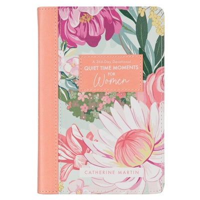 Devotional Quiet Time Moments for Women Faux Leather by Christian Art Gifts