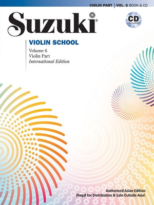 Suzuki Violin School: Asian Edition, Book & CD by Suzuki, Shinichi