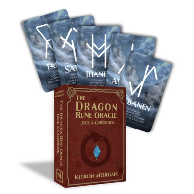 The Dragon Rune Oracle: (28 Full-Color Cards and 80-Page Guidebook) by Morgan, Kieron
