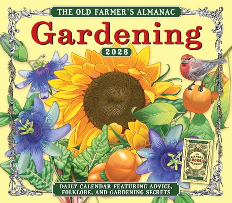 2026 Old Farmer's Almanac -- Gardening Boxed/Daily Calendar by Old Farmer's Almanac/Yankee Publishing