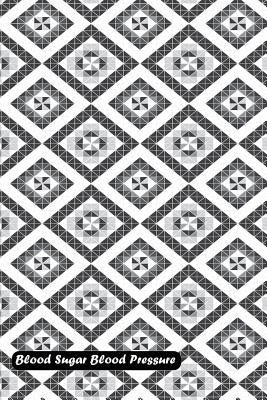 Blood Sugar Blood Pressure: Mosaic from triangle abstract cover by Shamrock Logbook