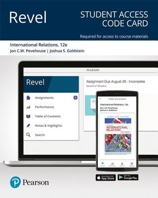 Revel for International Relations -- Access Card by Pevehouse, Jon