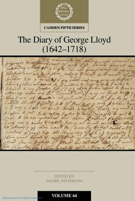 The Diary of George Lloyd: Volume 64, Part 1 by Patterson, Daniel