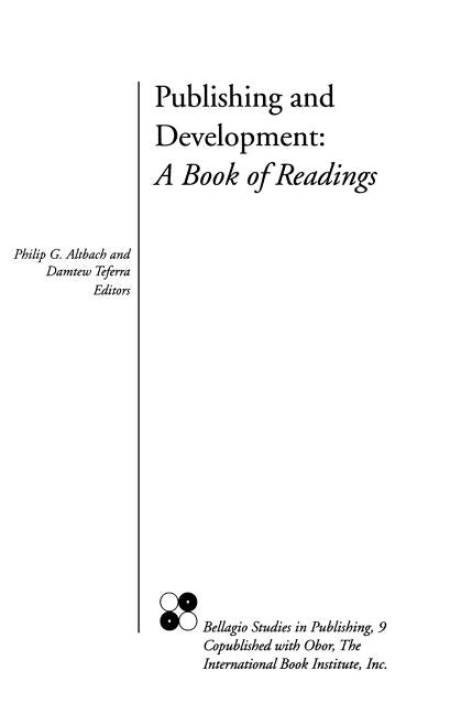 Publishing and Development: A Book by Altbach, Philip G.