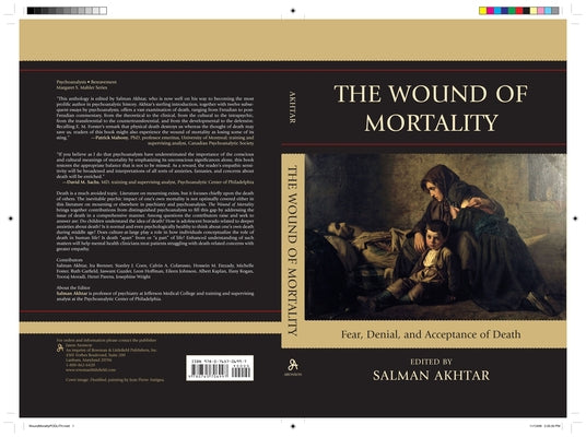 Wound of Mortality: Fear, Denial, and Acceptance of Death by Akhtar, Salman