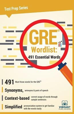 GRE Wordlist: 491 Essential Words by Publishers, Vibrant