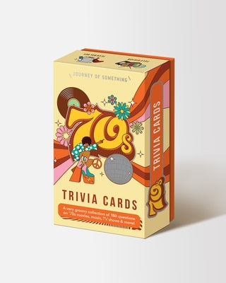 70s Trivia Card Game - Fun Adult Party Game by Something, Journey Of