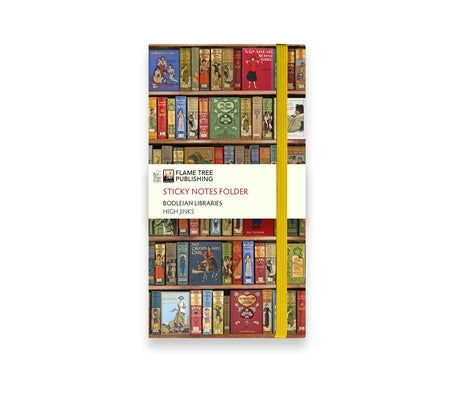Bodleian Libraries: High Jinks Bookshelves Flame Tree Sticky Notes Folder by Flame Tree Studio