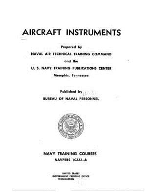 Aircraft Instruments, NAVPERS by Personnel, Bureau Of Naval