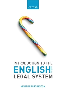 Introduction to the English Legal System by Partington, Martin