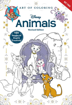 Art of Coloring: Disney Animals by Books, Disney