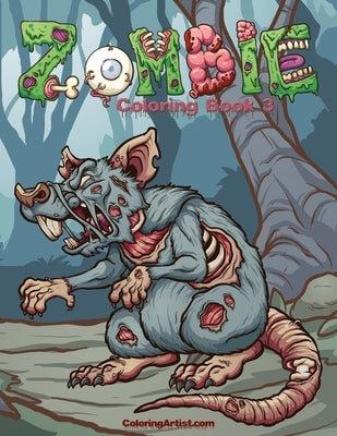 Zombie Coloring Book 3 by Snels, Nick