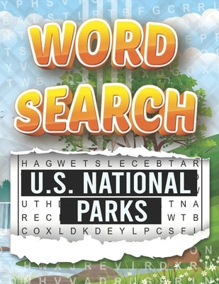 Word Search U.S. National Parks: National Parks by Youness Elgaddari