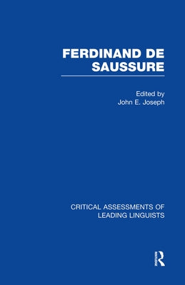 Ferdinand de Saussure by Joseph, John