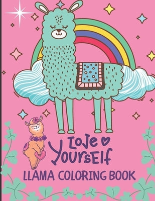 Llama Coloring Book: For Girls Ages 7-12 (Animal Coloring Books) by Ica, Creative