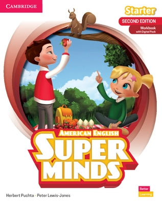 Super Minds Starter Workbook with Digital Pack American English by Puchta, Herbert