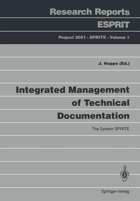 Integrated Management of Technical Documentation: The System Sprite by Hoppe, Jirka