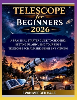Telescope for Beginners 2026: A Practical Starter Guide to Choosing, Setting Up, and Using Your First Telescope for Amazing Night Sky Viewing by Hale, Evan Mercer Mercer