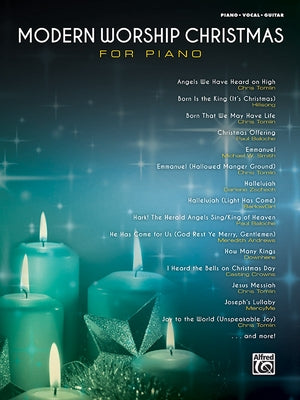Modern Worship Christmas for Piano: Piano/Vocal/Guitar by Alfred Music