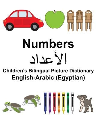 English-Arabic (Egyptian) Numbers Children's Bilingual Picture Dictionary by Carlson, Suzanne