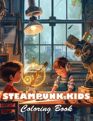 Steampunk Kids Coloring Book: 100+ High-quality Illustrations for All Fans by Lamd, Ham