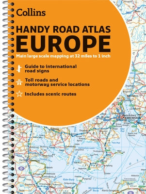 Collins Handy Road Atlas Europe by Collins Maps