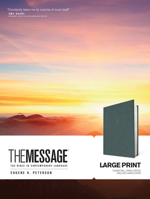 The Message Large Print: The Bible in Contemporary Language by Peterson, Eugene H.