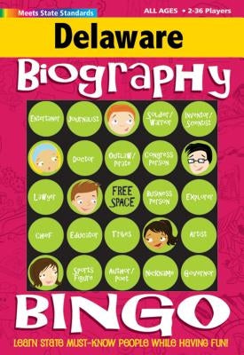 Delaware Biography Bingo by Gallopade International