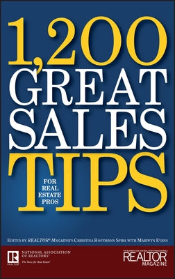 1,200 Great Sales Tips for Real Estate Pros by Evans, Mariwyn