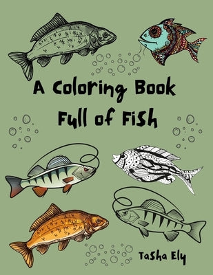A Coloring Book Full of Fish by Ely, Tasha
