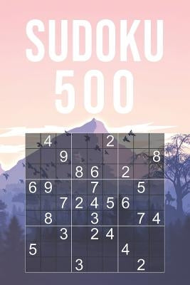 500 Sudoku Puzzles - Beginner: Quiz Book for Adults 9x9 Puzzle with Solutions at the Back Easy to Read Font Size 20 Entertaining Game to Keep Your Br by Sudoku Easy Print