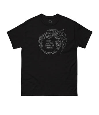 Alchemised: If He's a Monster Unisex T-Shirt Large by Out of Print