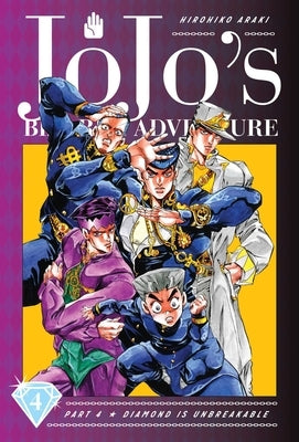 Jojo's Bizarre Adventure: Part 4--Diamond Is Unbreakable, Vol. 4: Volume 4 by Araki, Hirohiko
