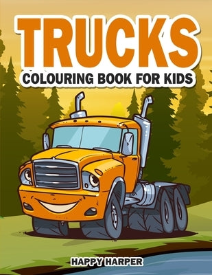 Trucks Colouring Book by Hall, Harper
