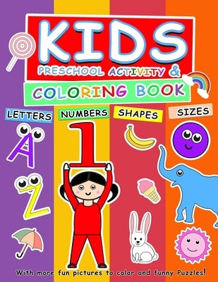 Activity and coloring book for kids (Pre school): Big Activity books for kids ages 4-8, Big Coloring & Activity book in one ( Coloring, Tracing, Machi by Books, Amazing Brain