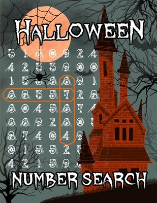 Halloween Number Search: Puzzle Book with 105 Halloween Themed Puzzles by Wren, Willyn